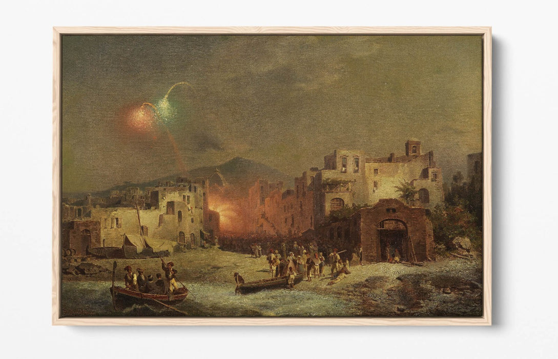 Canvas Art Print | Handmade Float Effect Canvas Wall Art with Premium Frame & Vibrant UV Resistant Inks