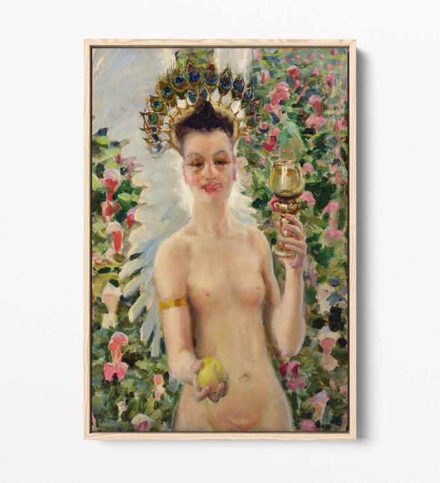 Float Effect Canvas Art - ASKELI GALLEN-KALLELA Enchantress Premium Wall Print