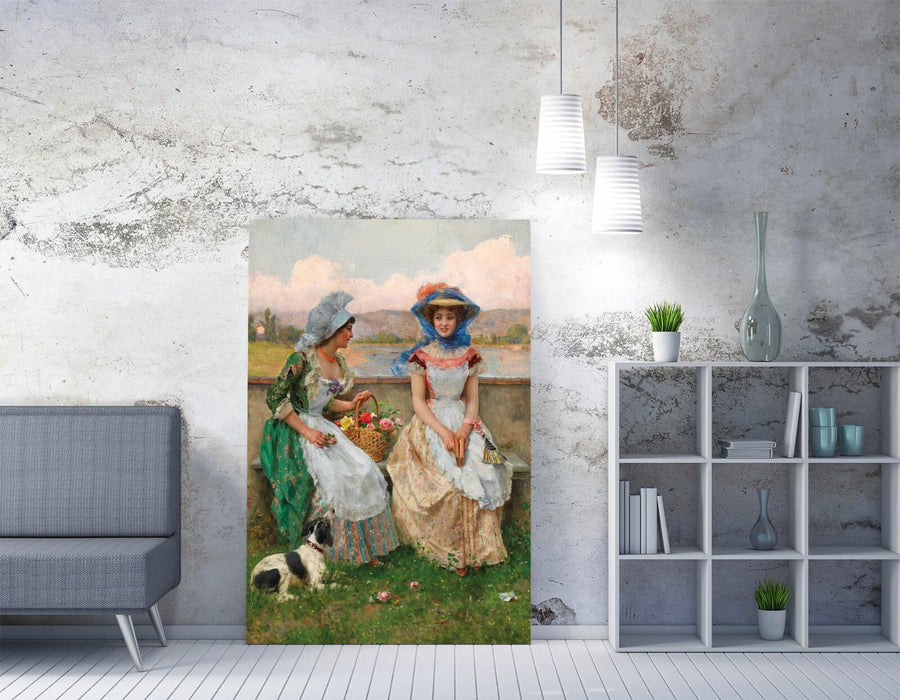FEDERICO ANDREOTTI, CHAT -CANVAS WALL ART ARTWORK PRINT