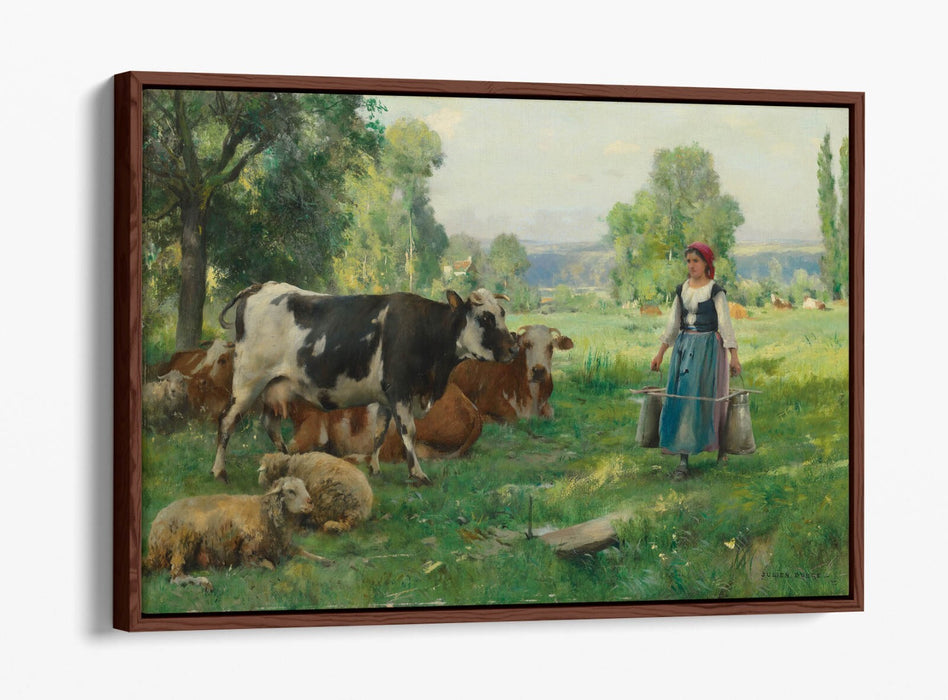 Canvas Wall Art - Float Effect Canvas Print on Custom MDF Frame with Varnish Finish