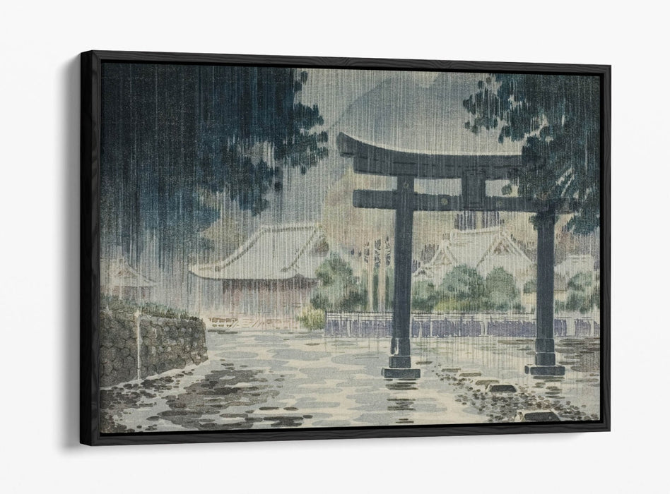 Canvas Wall Art Print - TSUCHIYA KOITSU Futarasan Shrine | Float Effect, Handmade