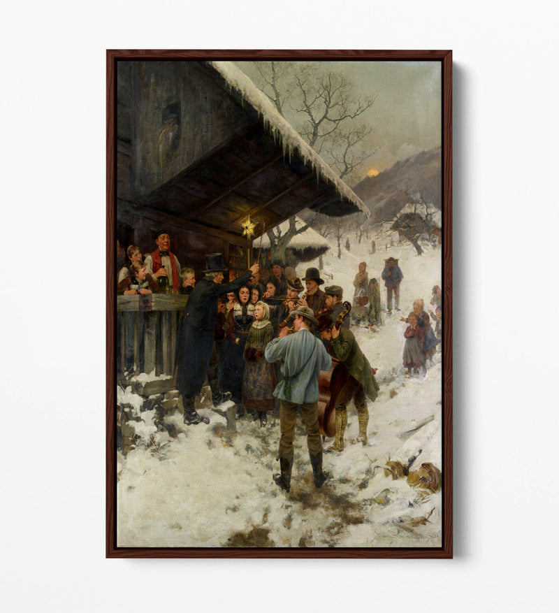 Float Effect Canvas - A Christmas Carol Art Print on Premium MDF Frame