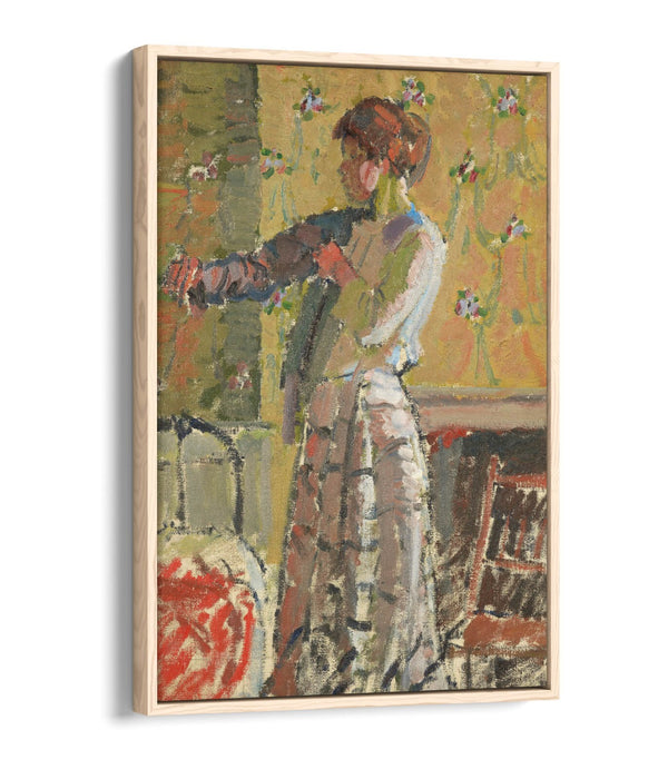 Float Effect Canvas Art – Harold Gilman Painting With Premium Varnish Finish