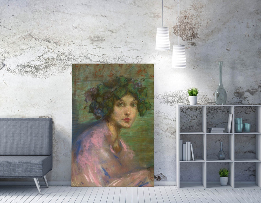 Canvas Wall Art – Alice Pike Barney Bacchante Handmade Print on Archival Grade Canvas