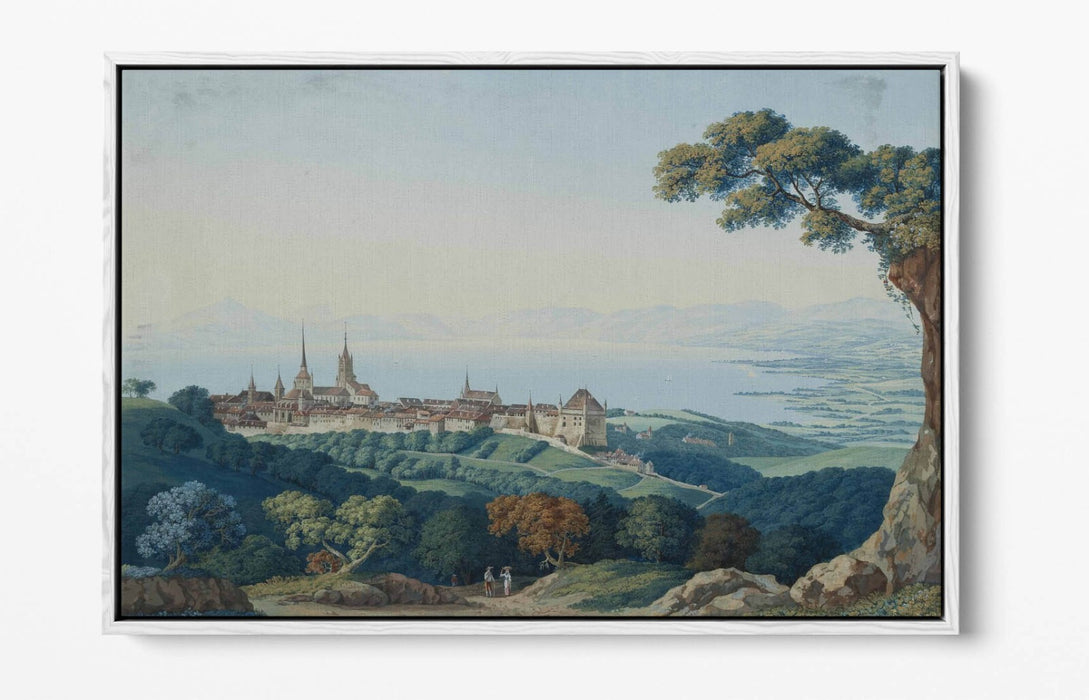 Float Effect Canvas Art – Premium Handmade Landscape Wall Decor With MDF Frame