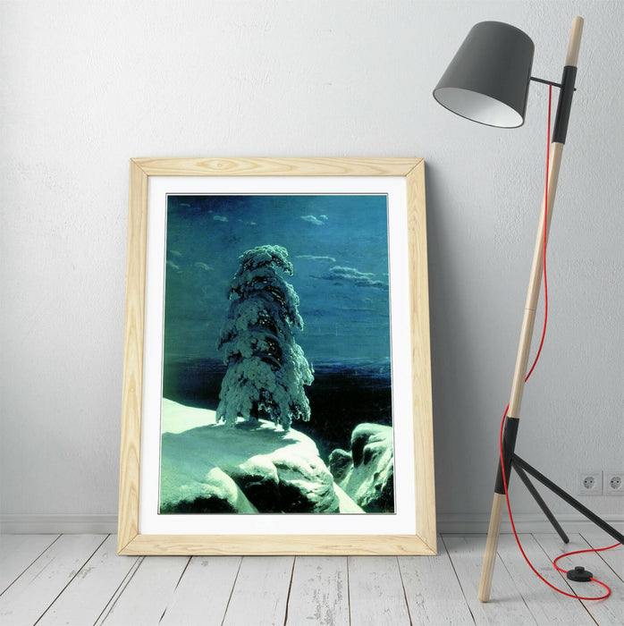 IVAN SHISHKIN, IN THE WILD NORTH - WALL ART FRAMED POSTER PICTURE PRINT ARTWORK