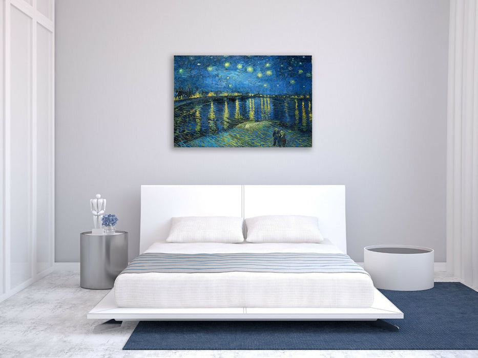 VAN GOGH CANVAS WALL ART PRINT ARTWORK  PICTURE STARRY NIGHT OVER THE RHONE