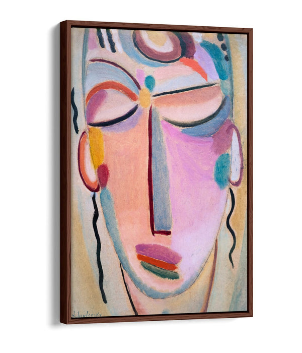 Canvas Wall Art - Alexej Von Jawlensky Meditation | Float Effect Canvas Print