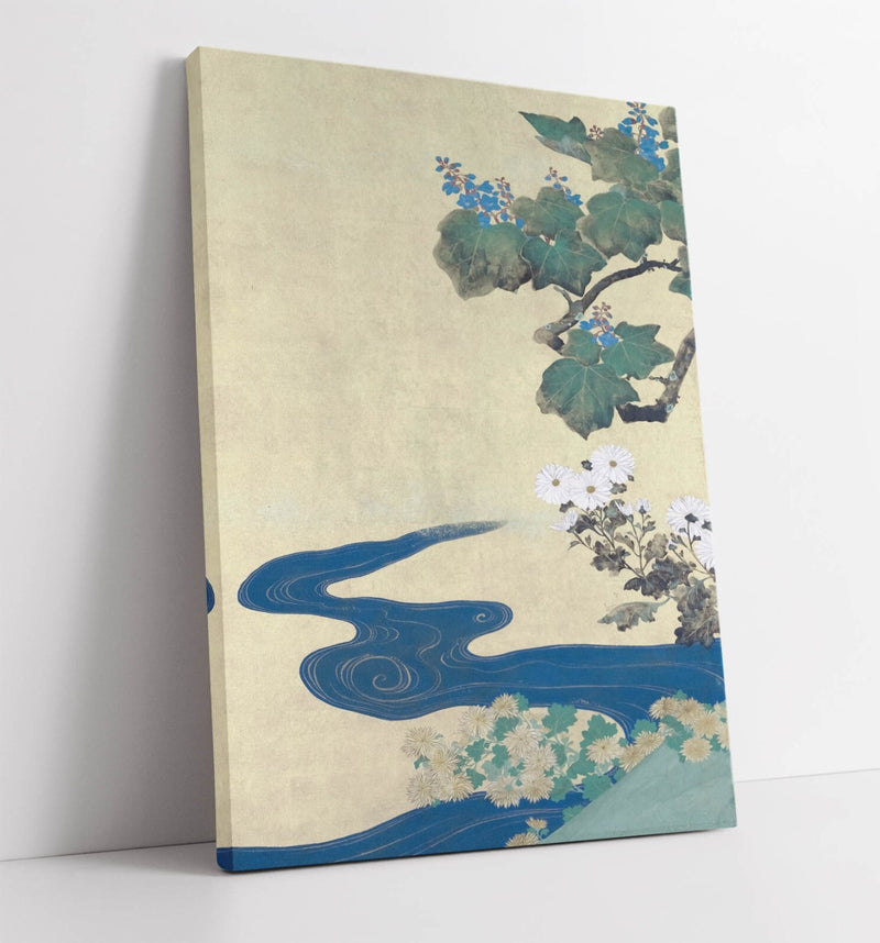 Canvas Wall Art | Handmade Japanese Art Canvas with Vibrant Color Artwork