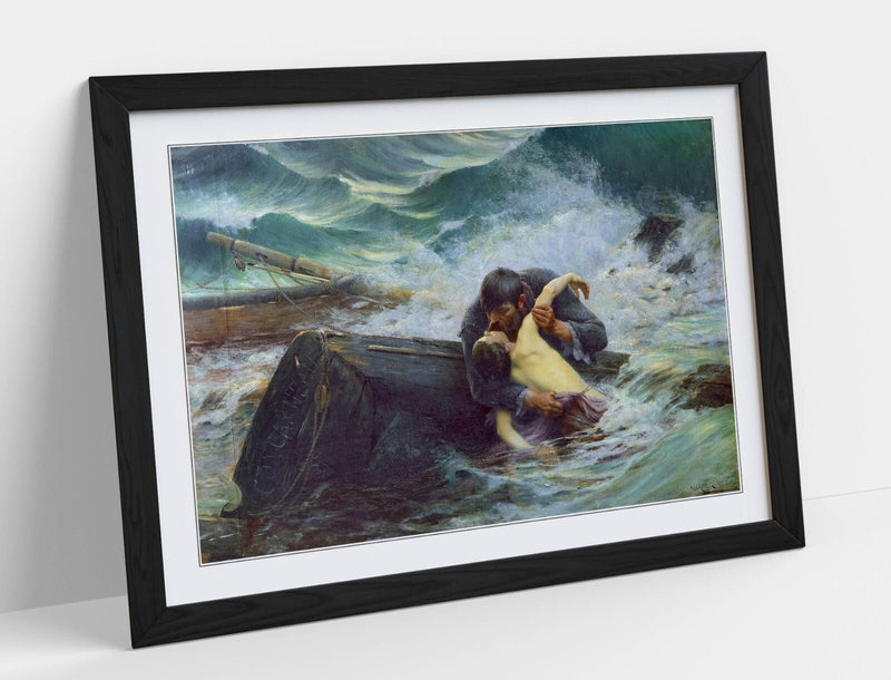 Framed Art Poster Alfred Guillou Print - Handmade UK Frame | Matte Paper Poster