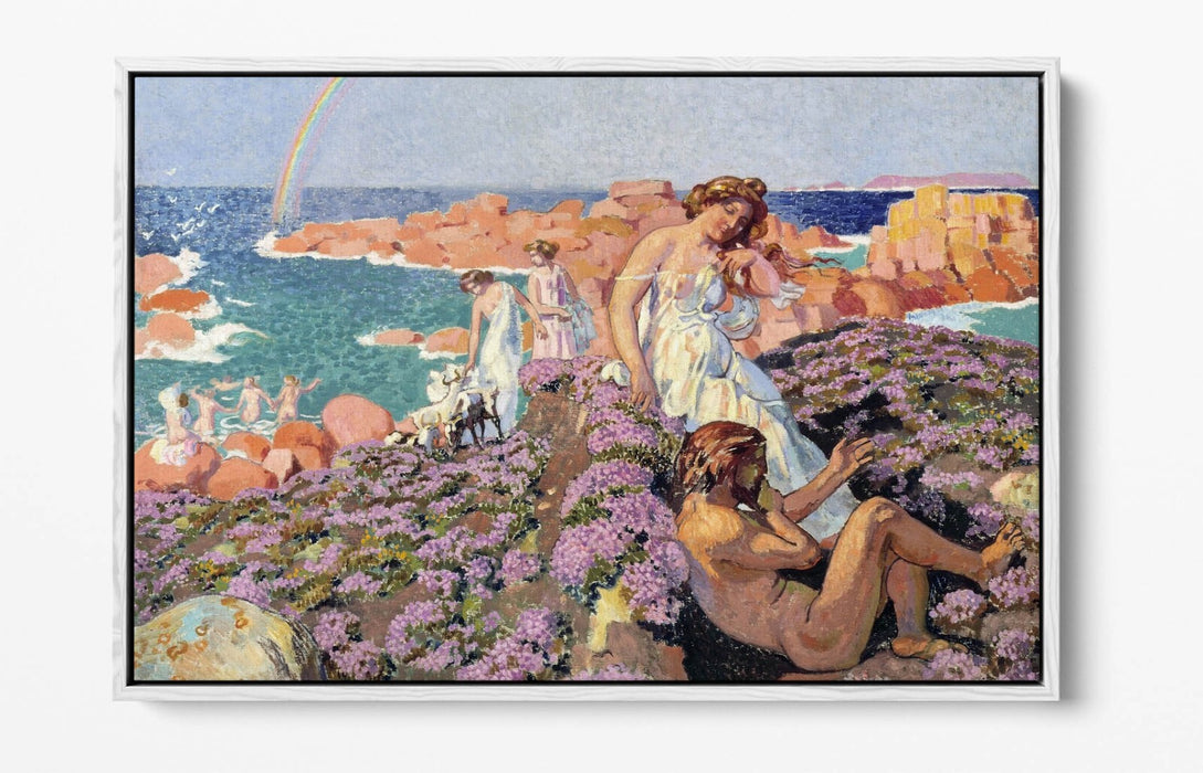 Canvas Wall Art Print – Maurice Denis Ulysses With Calypso | Float Effect Canvas