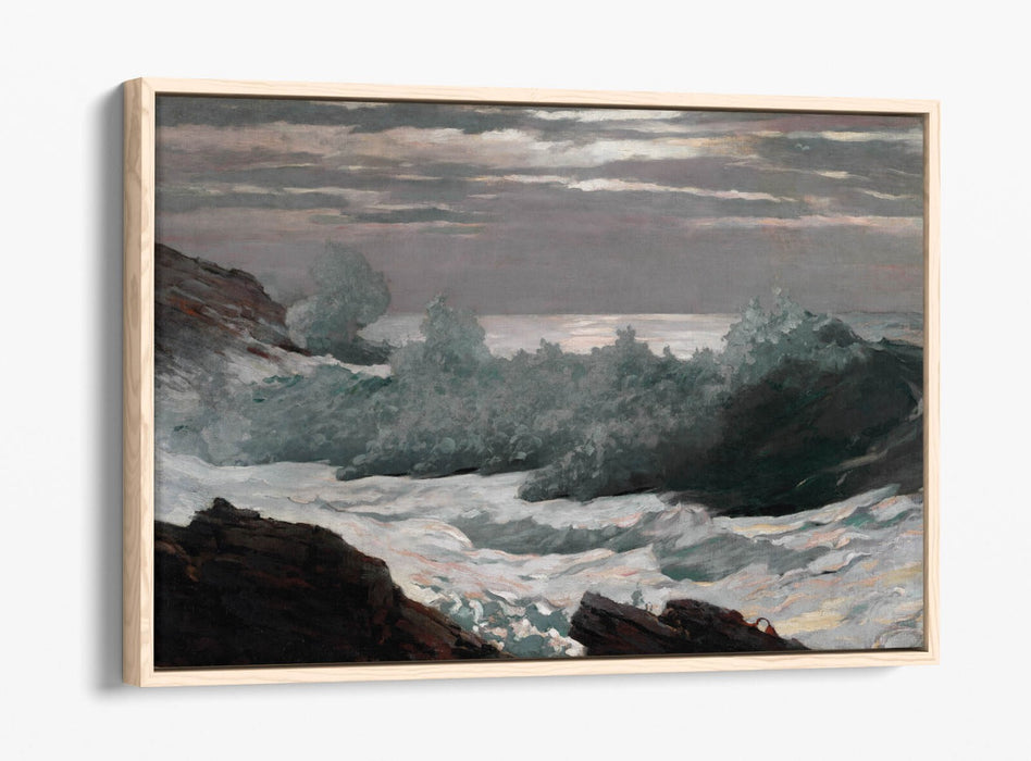 Float Effect Canvas Art - Winslow Homer Early Morning After Storm At Sea Print