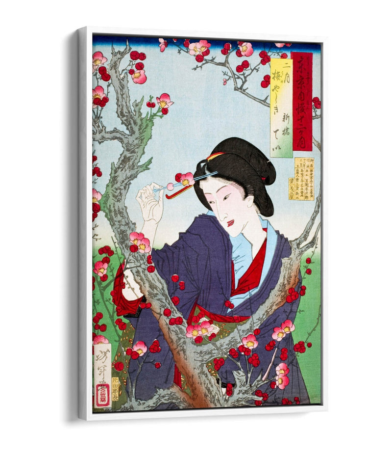 Float Effect Canvas Art – Japanese Canvas Print On 30mm Deep MDF Frame