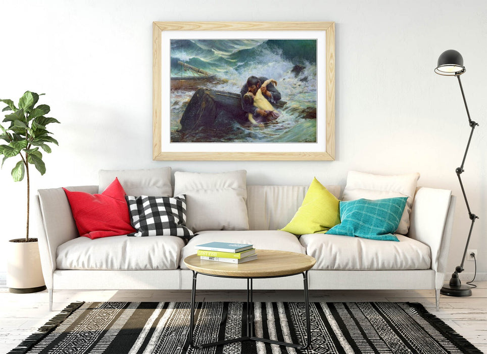 Framed Art Poster Alfred Guillou Print - Handmade UK Frame | Matte Paper Poster