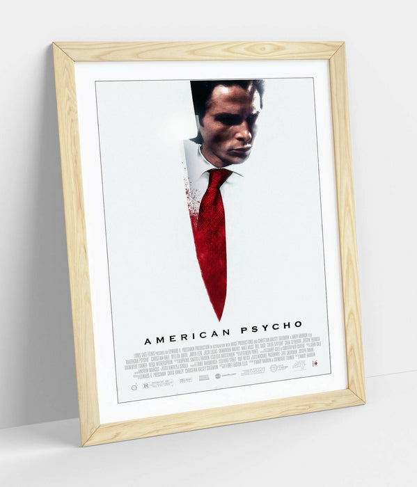 American Psycho Poster - Iconic Movie Print | Framed Wall Art Decoration