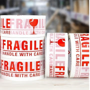 Fragile packing tape bundle rolls