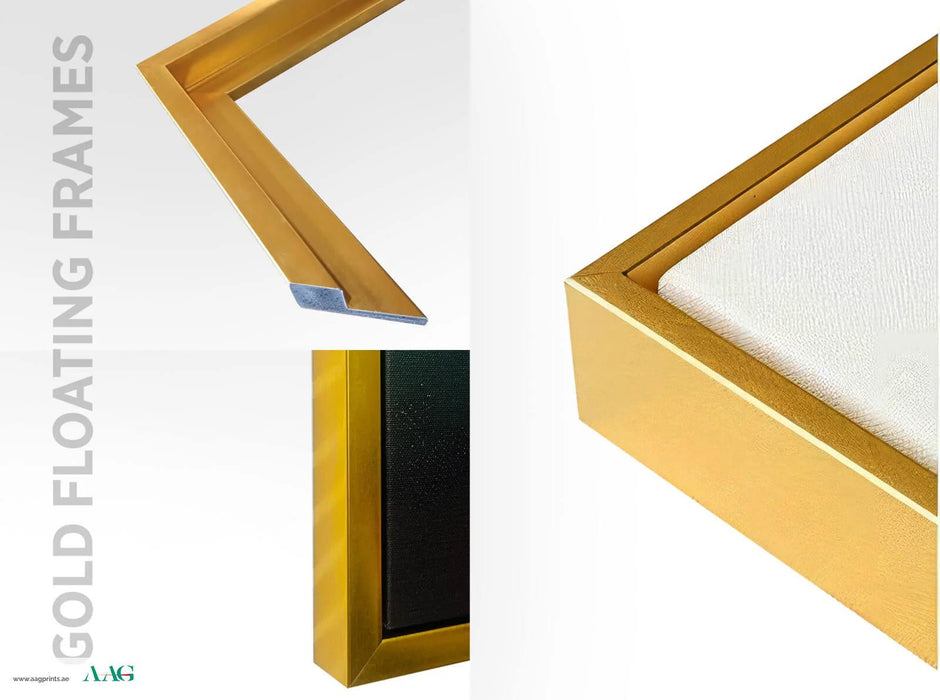 Floating Canvas Frame for Gallery-Wrapped Canvas