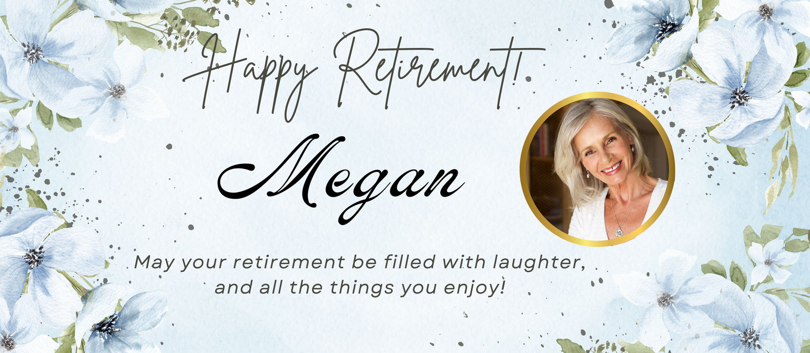 Retirement Party Banner - Custom Celebration Decor | Legenderry Prints