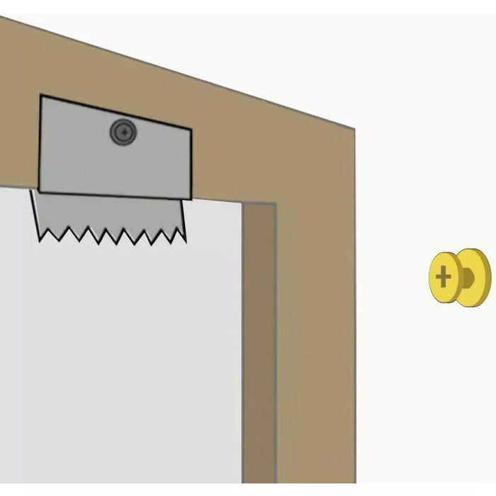 Flush Mount Canvas Picture Hanger Self-Levelling Sawtooth Hook Hangman