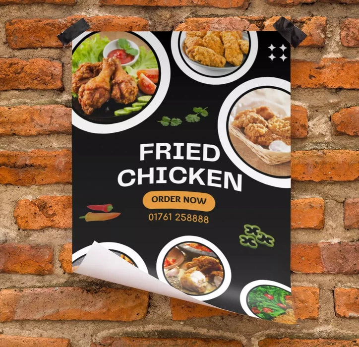 Poster Printing Colour Satin Gloss or Matt Finish A0 A1 A2 A3 A4 Paper sizes