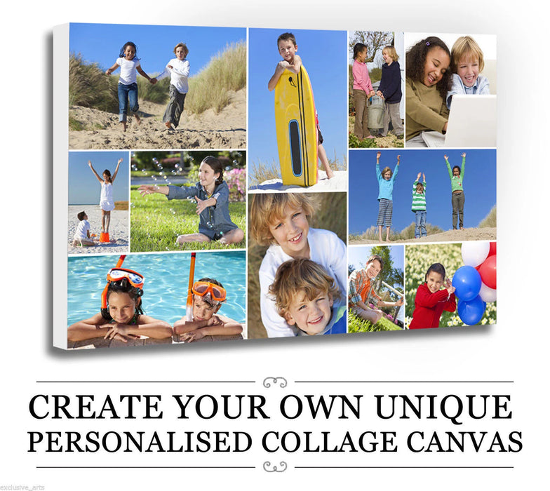 Personalised Collage Canvas - Test