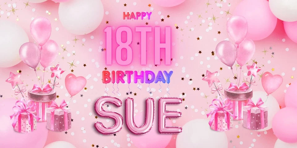 Personalised Birthday Party Banner
