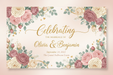 wedding celebration banner